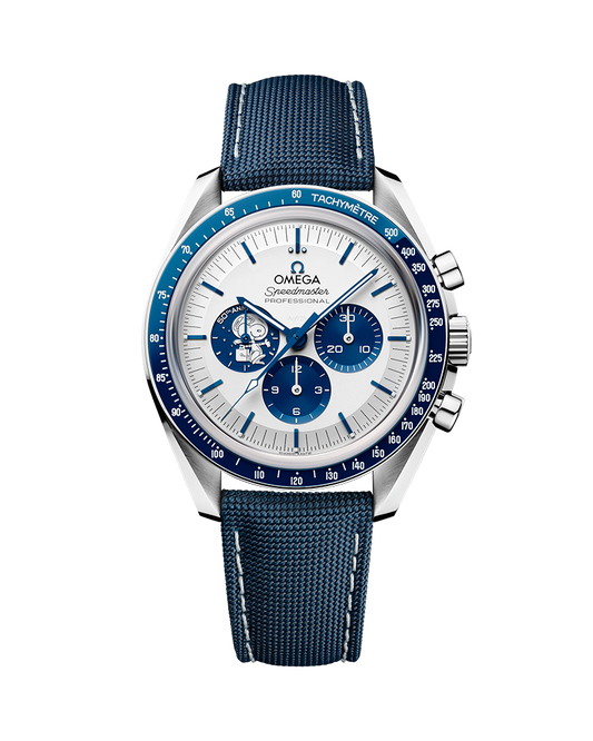 Speedmaster Anniversary Series (42 mm, acero con brazalete de tela de nailon recubierto) Viene con caja + certificado